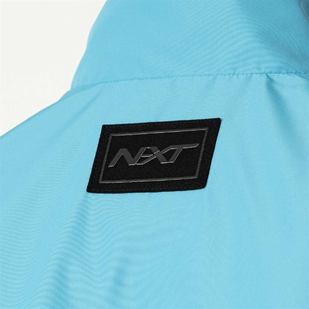 【吸湿発熱】N-XT ブレスサーモウォーマージャケット リバーブルー XL