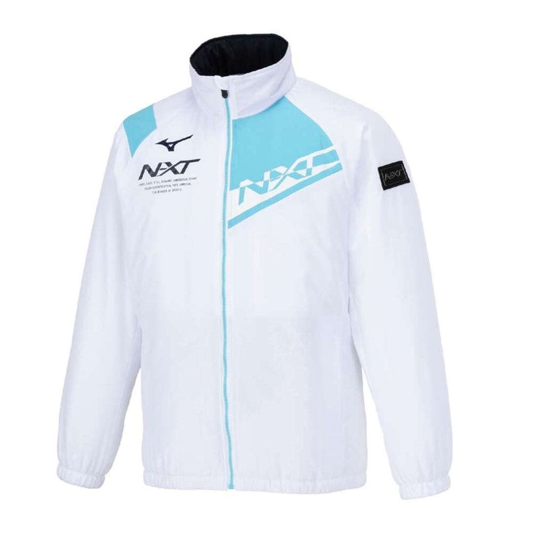 【吸湿発熱】N-XT 中綿ブレスサーモジャケット ホワイト XL