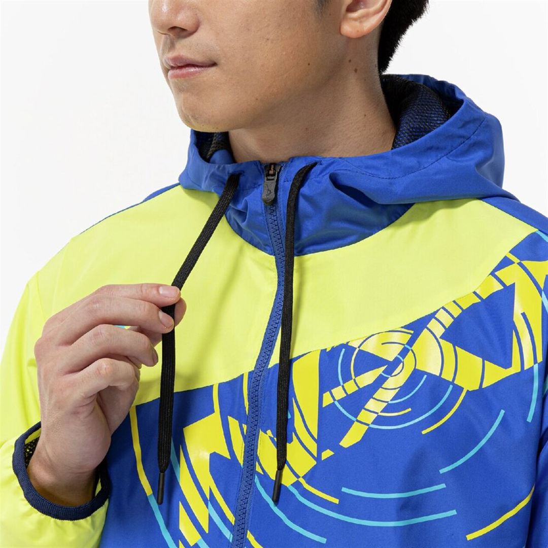N-XT ウィンドブレーカージャケット ダズリングブルー XL