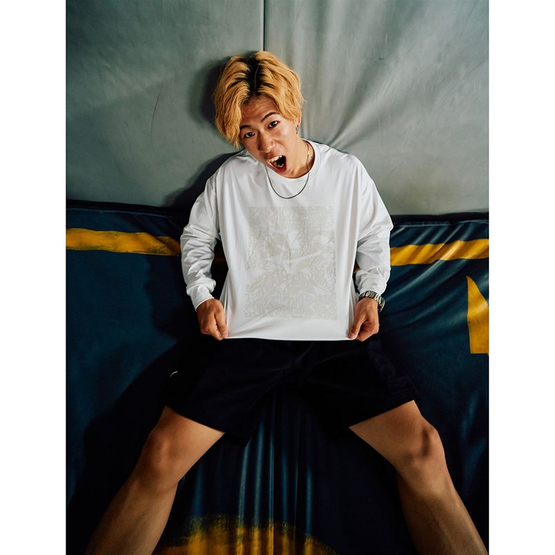 ルーズフィットTシャツ(長袖) ホワイト S