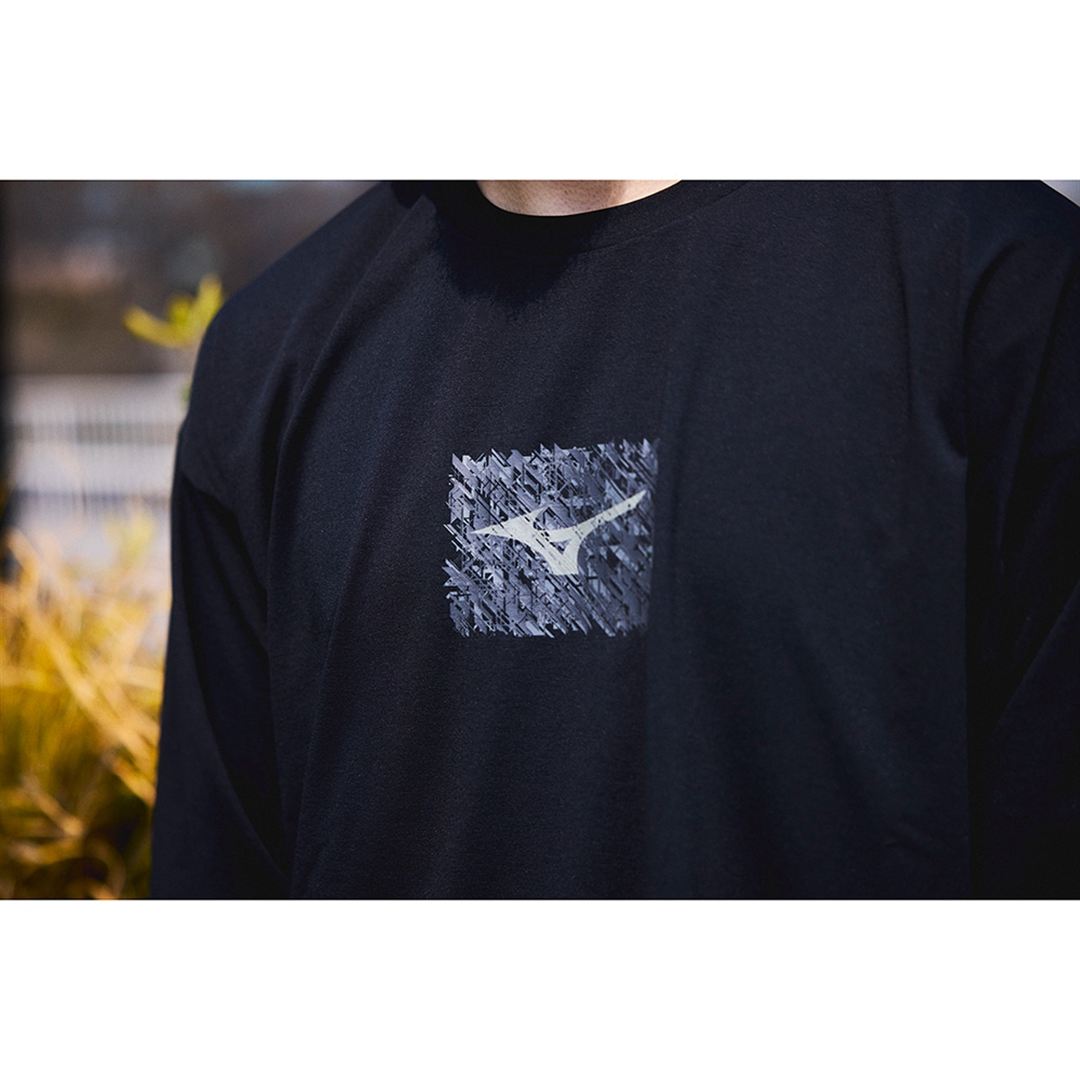 ルーズフィットTシャツ(長袖) ブラック S