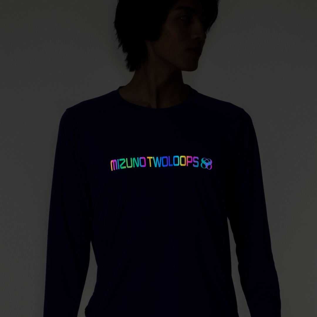 MIZUNO TWO LOOPS 8 長袖Tシャツ サーフ ザ ウェッブ S