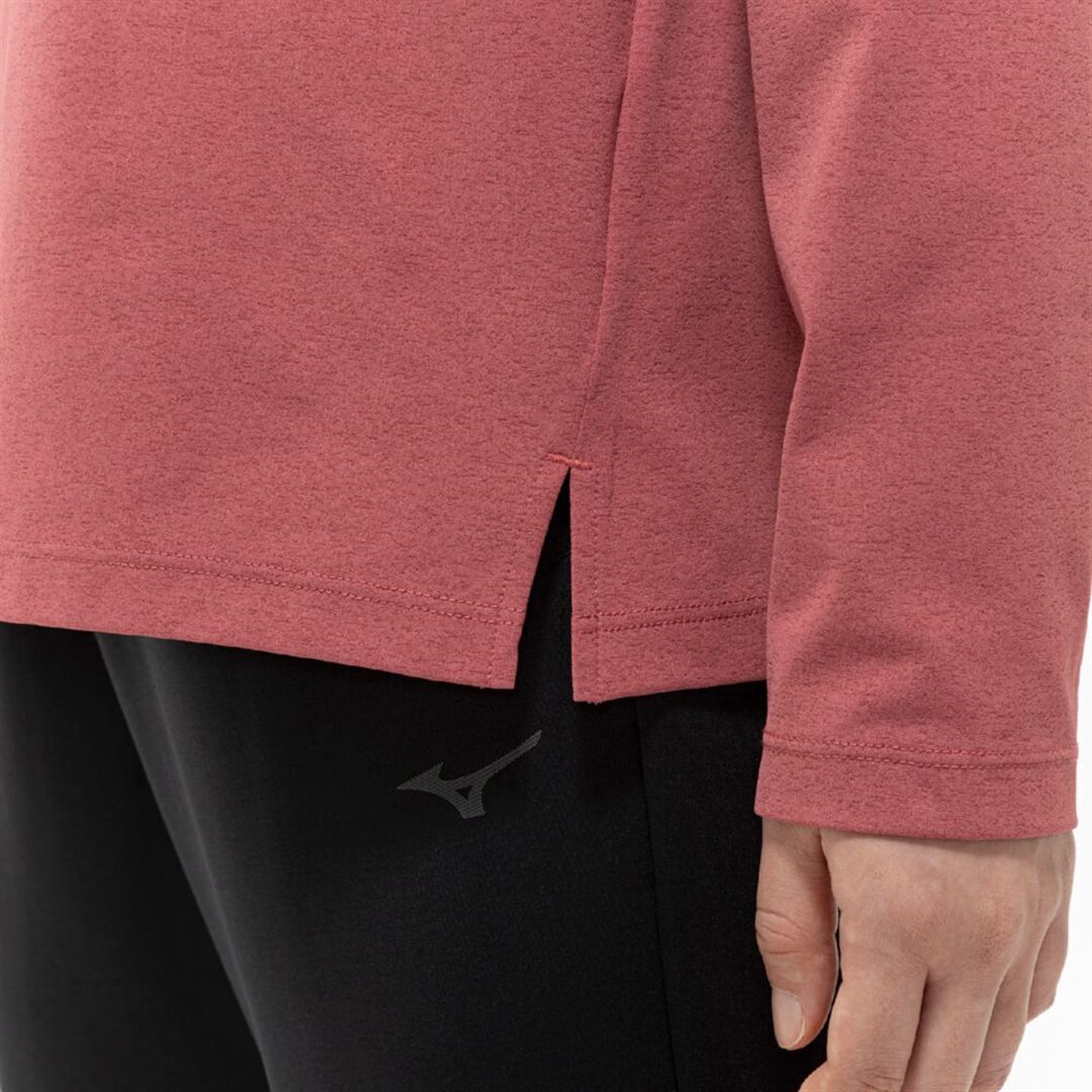 ソフトドライTシャツ(長袖) モーブピンク XL