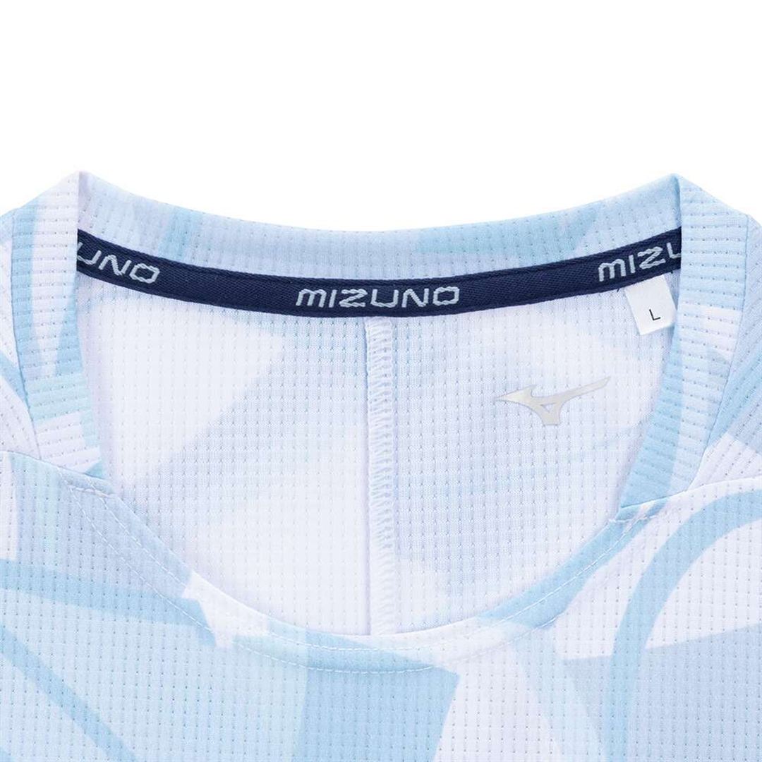 【汗処理／通気】ドライエアロフローTシャツ ライトブルー S