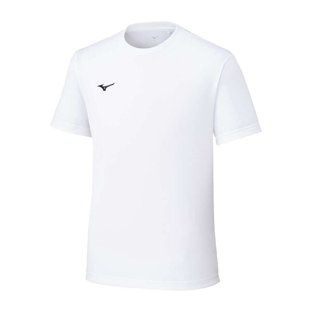 ナビドライTシャツ(半袖／丸首) ホワイト×ブラック S
