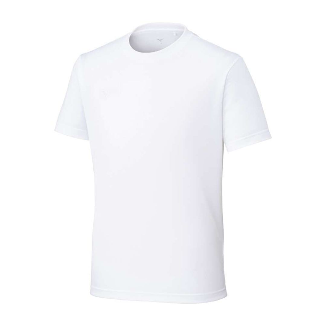 ナビドライTシャツ(半袖／丸首) ホワイト×ホワイト XL