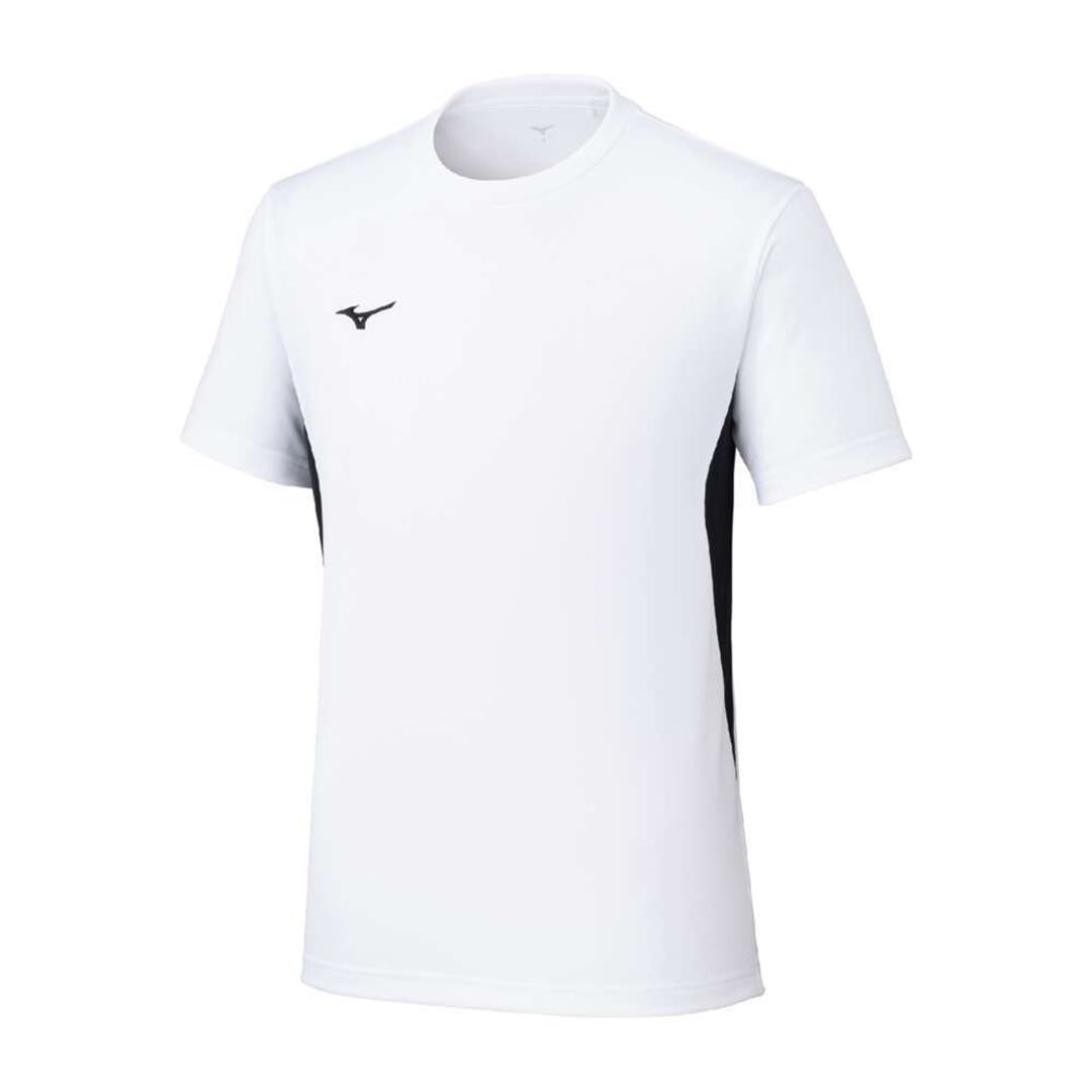 ナビドライTシャツ(半袖／切替) ホワイト×ブラック XL
