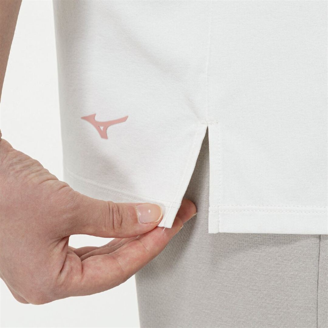 ソフトドライグラフィックTシャツ(ワイドシルエット) スノーホワイト S