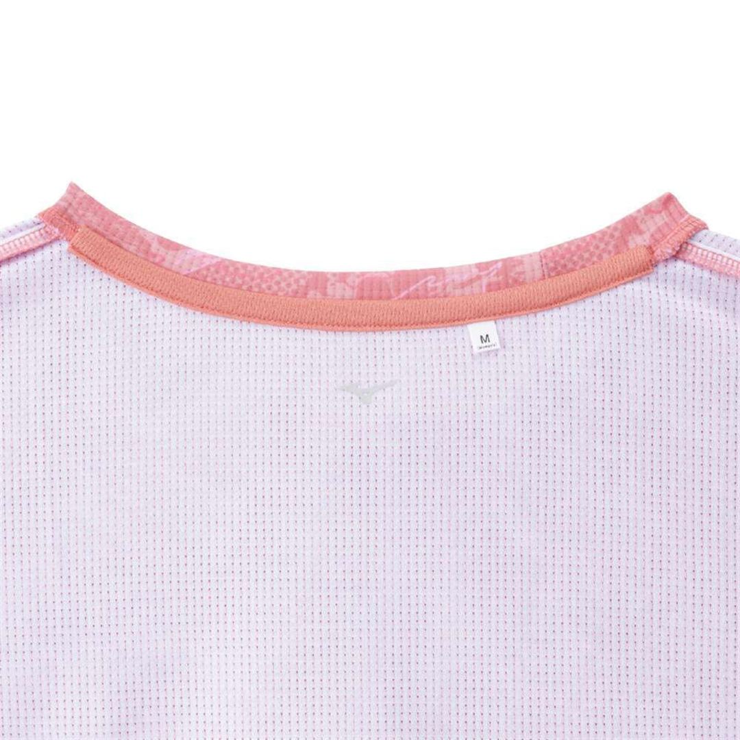 【汗処理／通気】ドライエアロフローTシャツ(ワイドシルエット) ランタナコーラル S