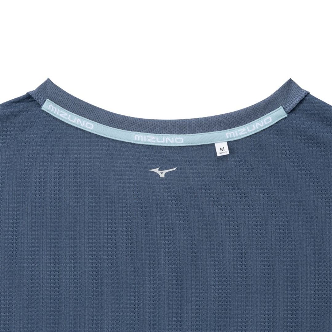 クイックドライTシャツ インディゴ S