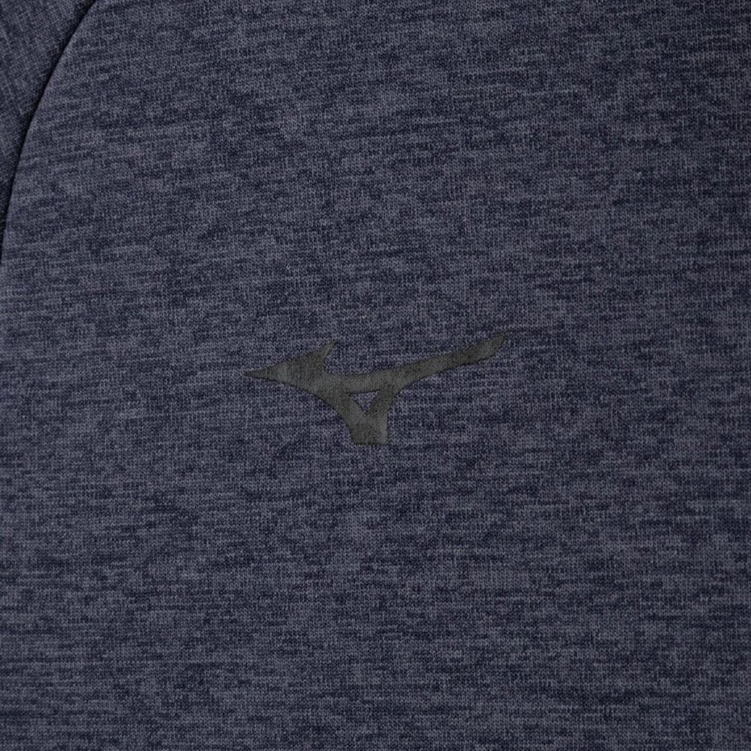 ストレッチフリースハイネックTシャツ(長袖) オデッセイグレー杢 XL