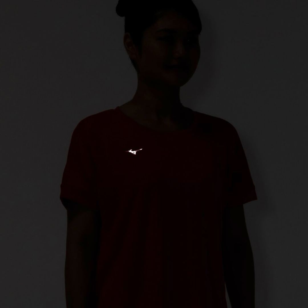 【汗処理／通気】ドライエアロフローTシャツ(ワイドシルエット) カリプソピンク XL