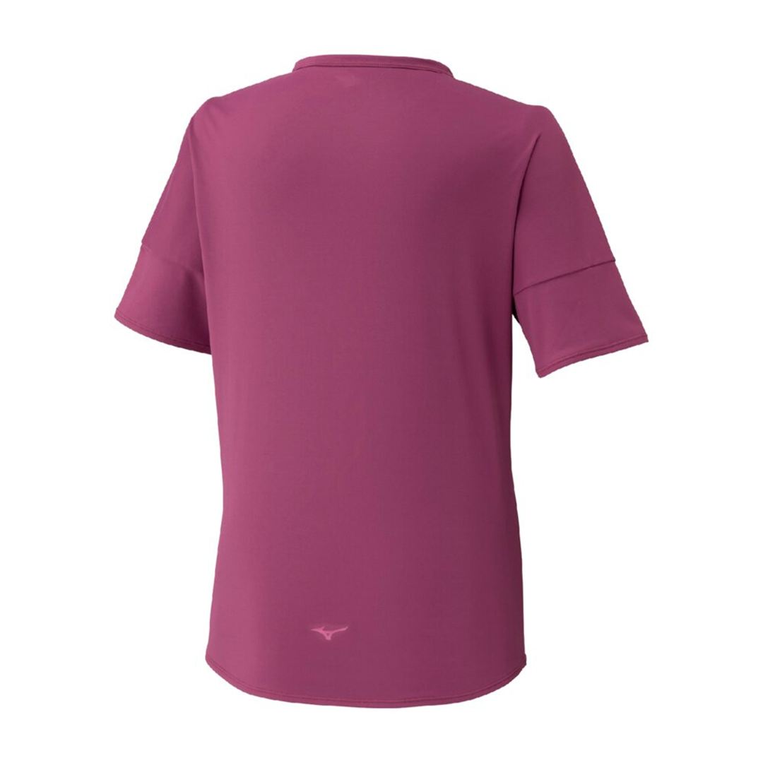 ストレッチスムースTシャツ カシスピンク XL