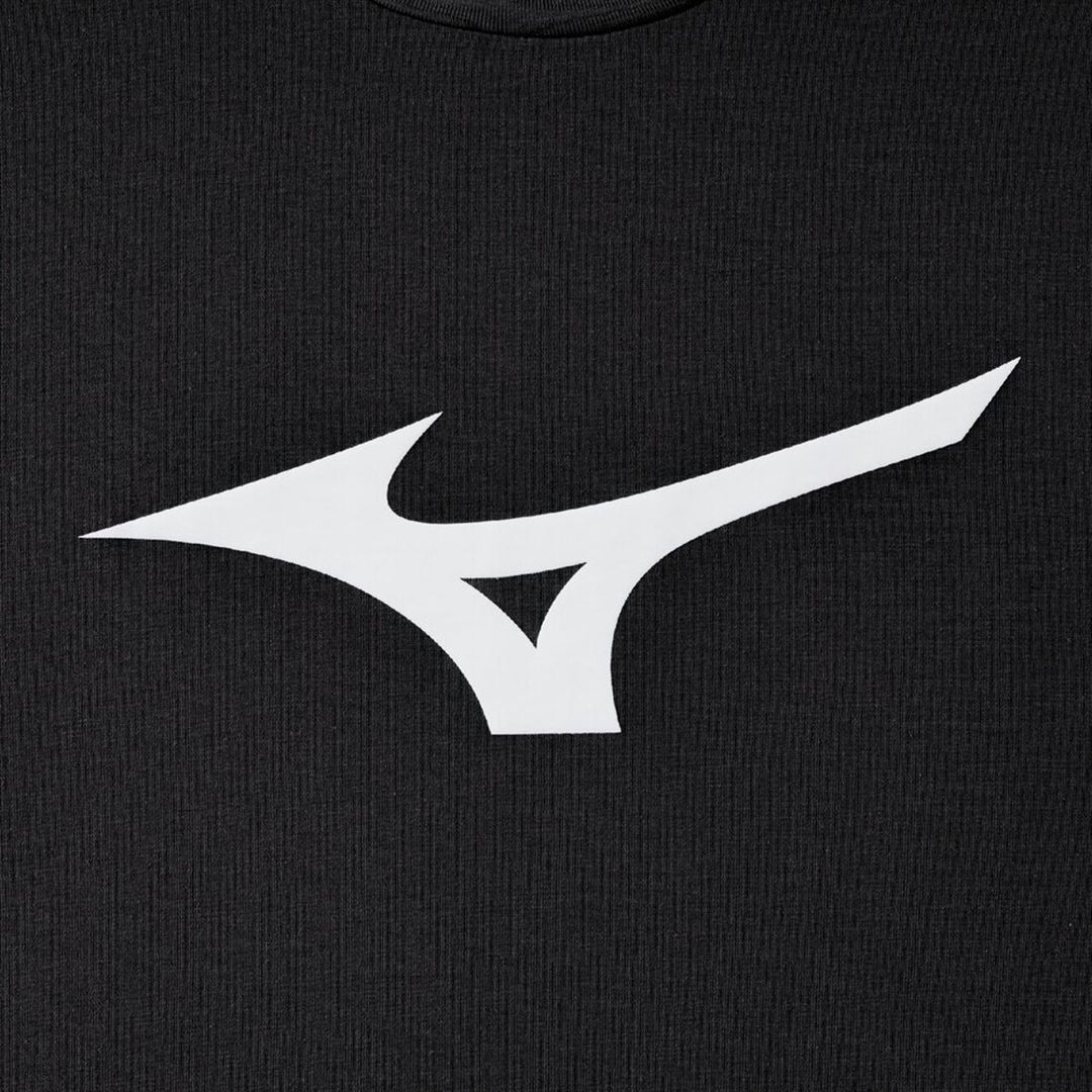 【ミズノ直営限定】THE MZ TEE ビッグロゴTシャツ ブラック XL