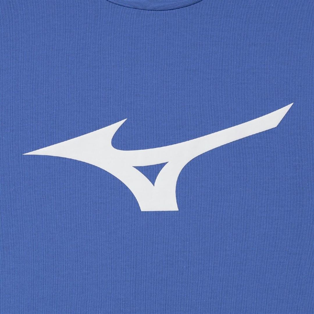 【ミズノ直営限定】THE MZ TEE ビッグロゴTシャツ マリンブルー XL