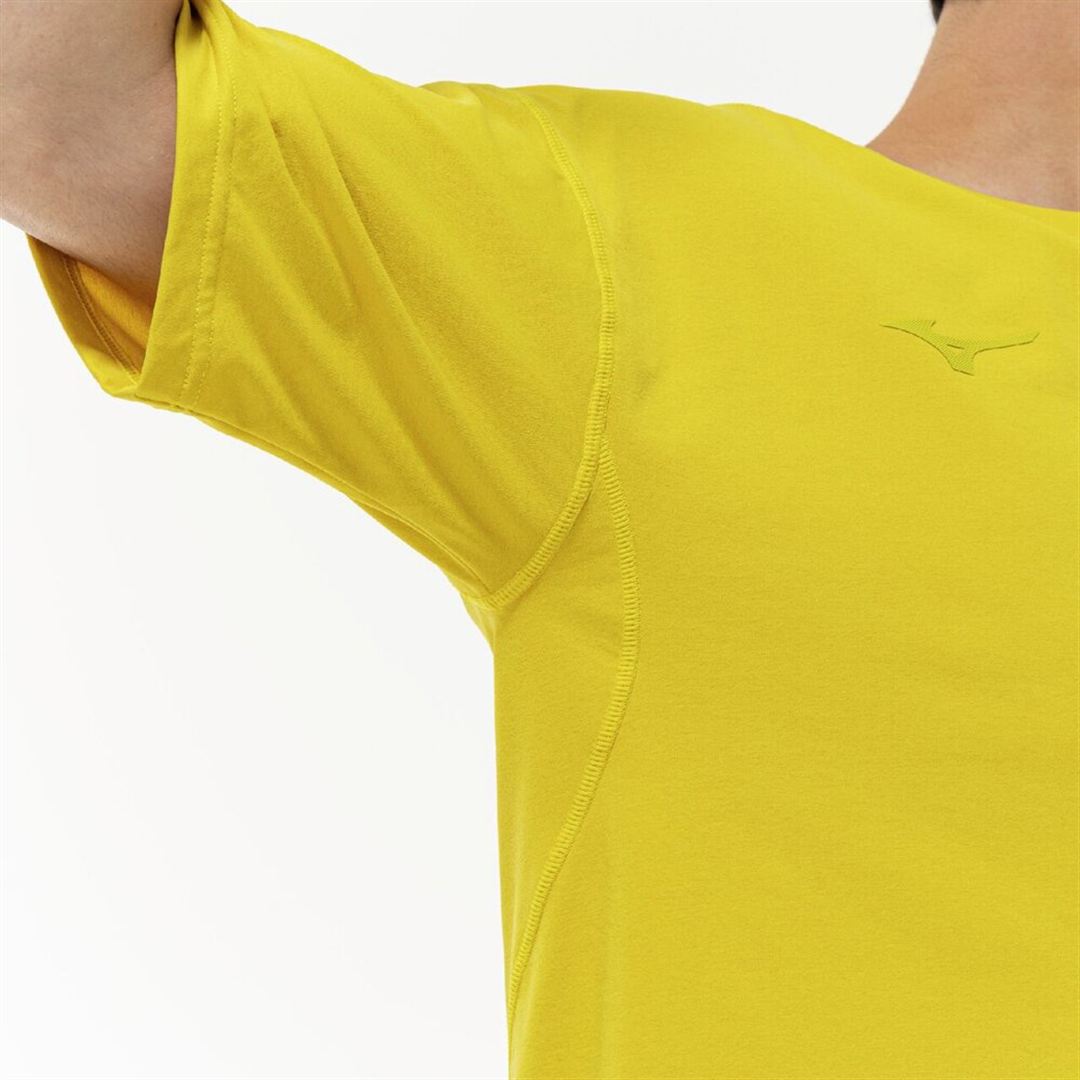 ストレッチソフトドライTシャツ マンゴーイエロー XL