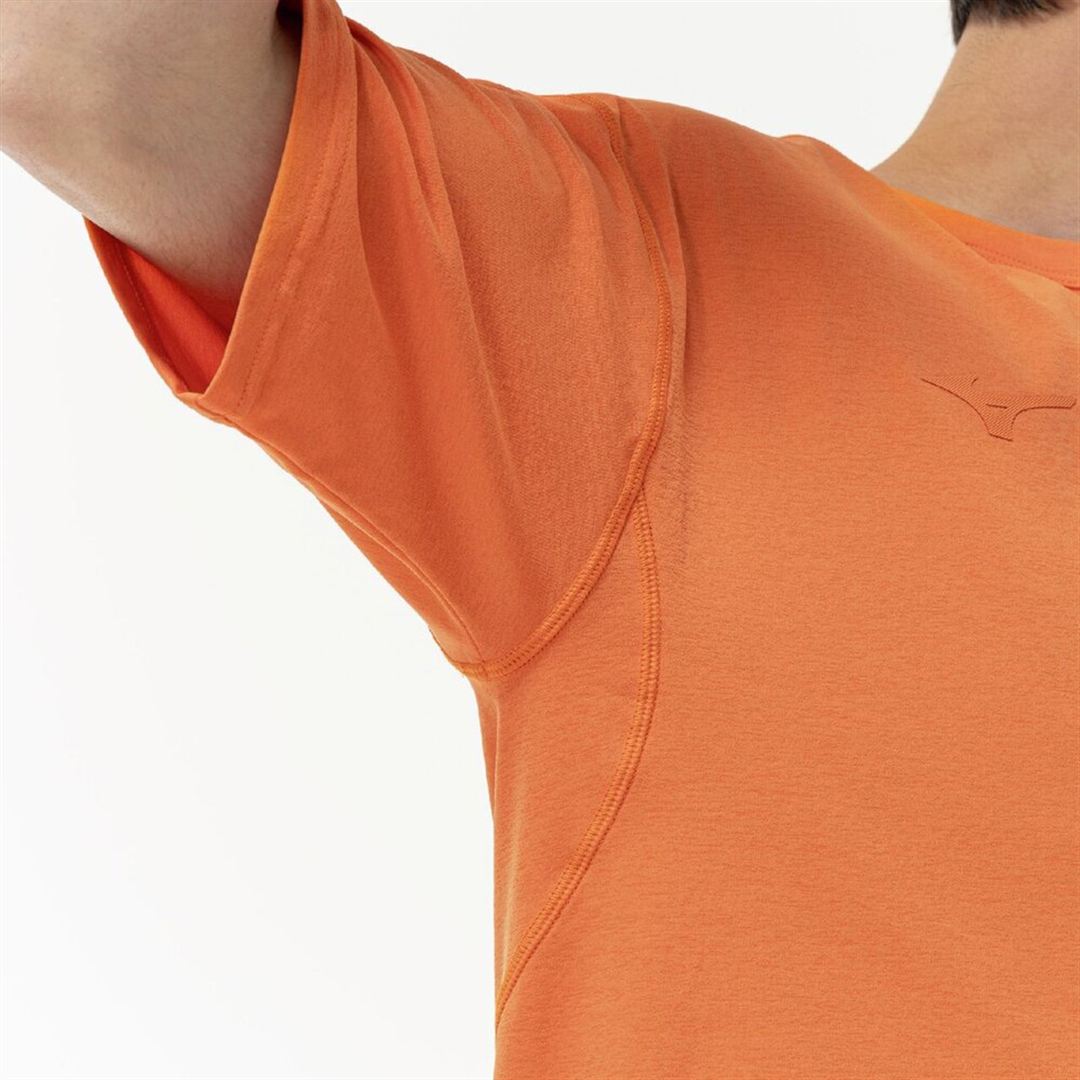 ストレッチソフトドライTシャツ サンセットオレンジ XL