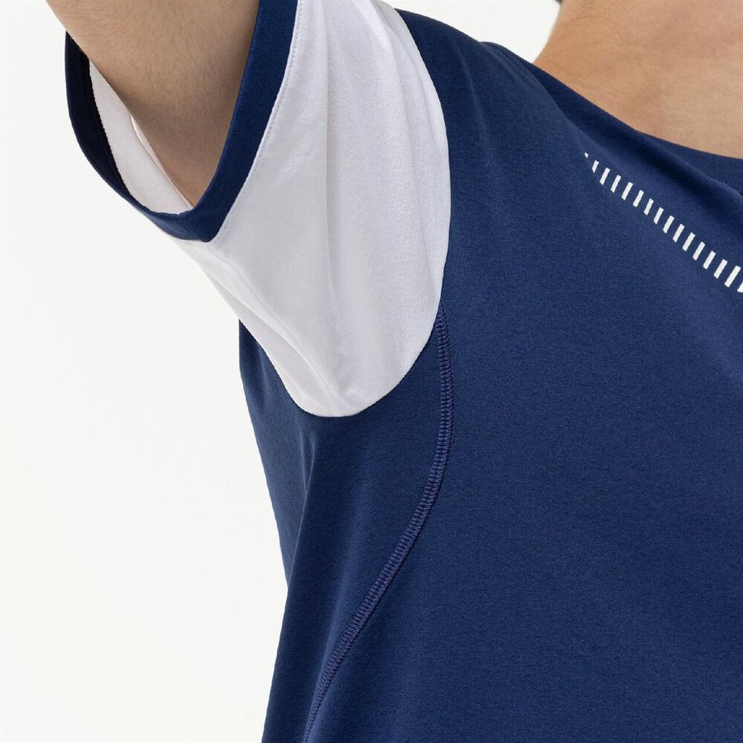 ストレッチソフトドライTシャツ エステートブルー XL