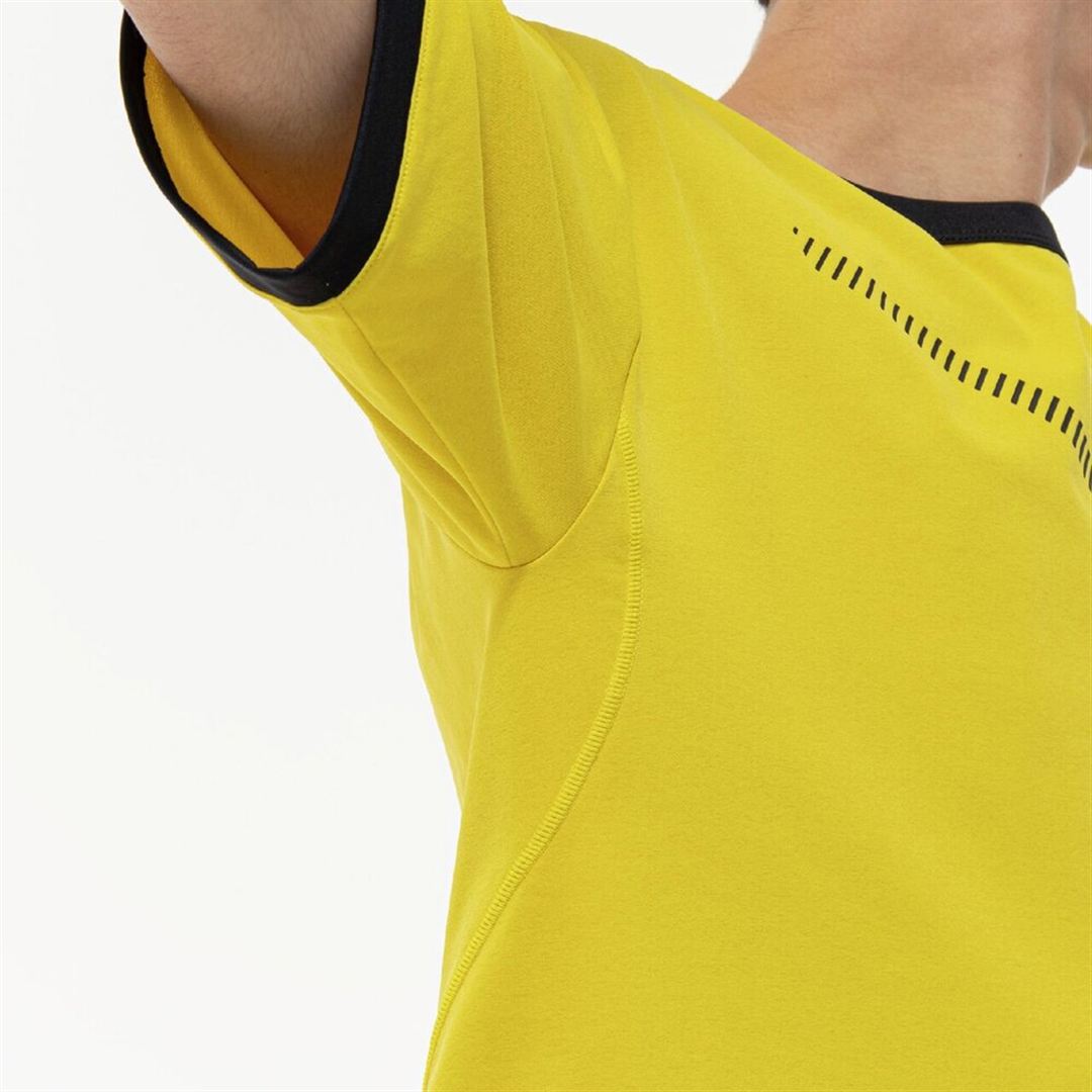 ストレッチソフトドライTシャツ マンゴーイエロー XL