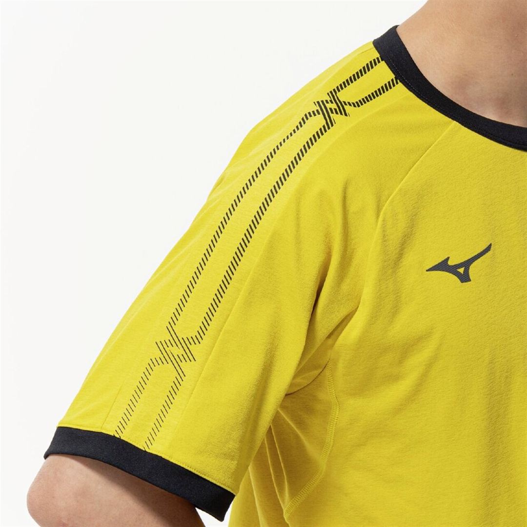 ストレッチソフトドライTシャツ マンゴーイエロー XL