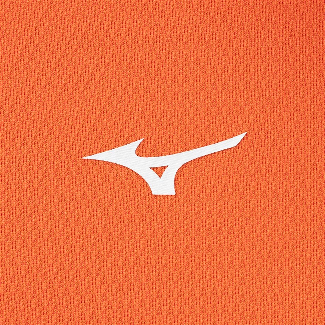【吸湿発熱】ブレスサーモハイネックTシャツ(長袖) サンストーンオレンジ M