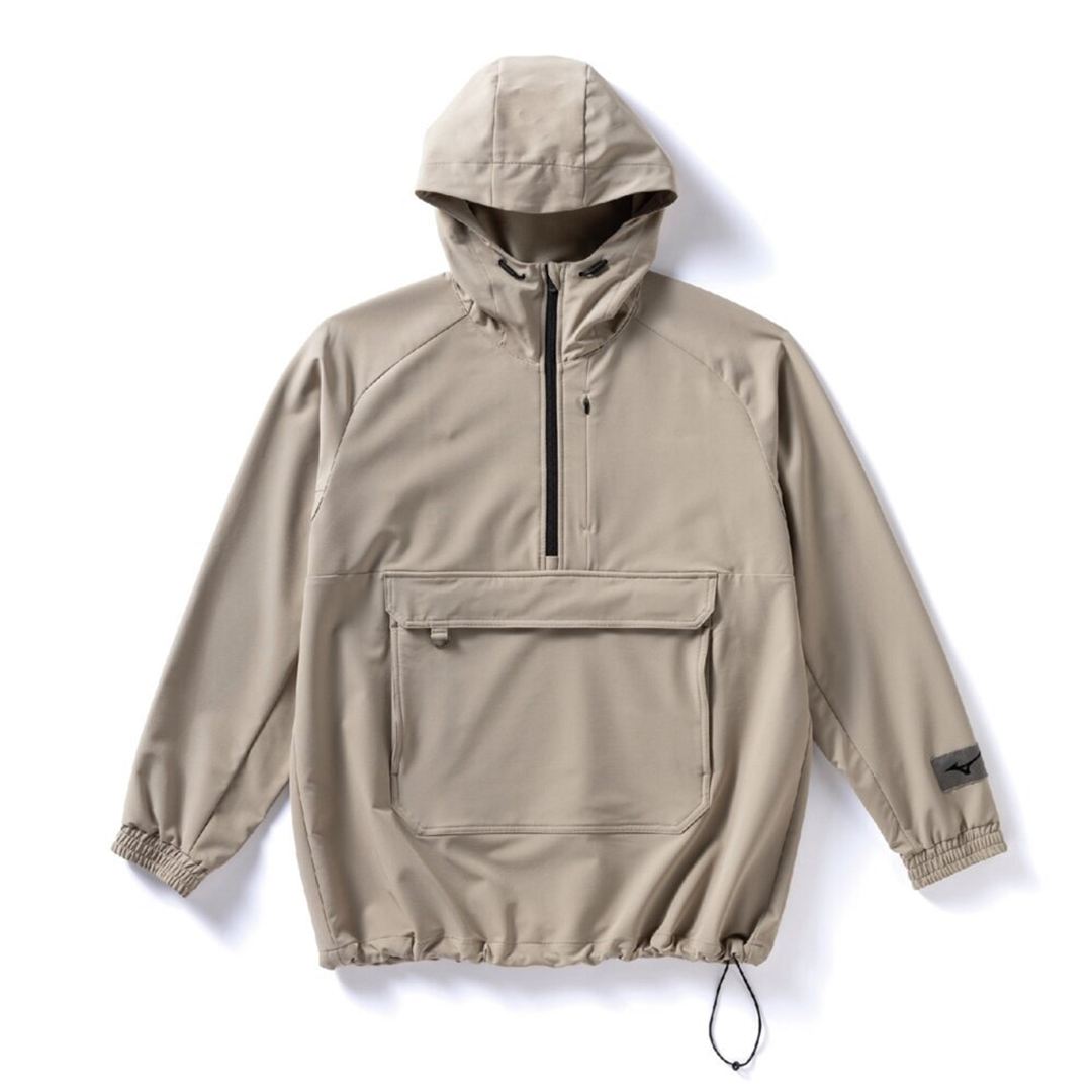 アノラックストレッチジャケット ヴィンテージカーキ S