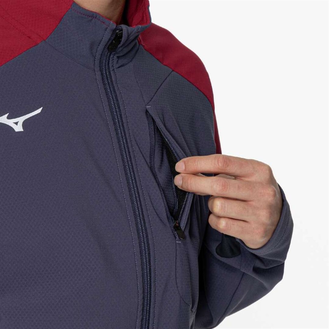 【ストレッチ／防風】テックシールドジャケット グレーストーン S