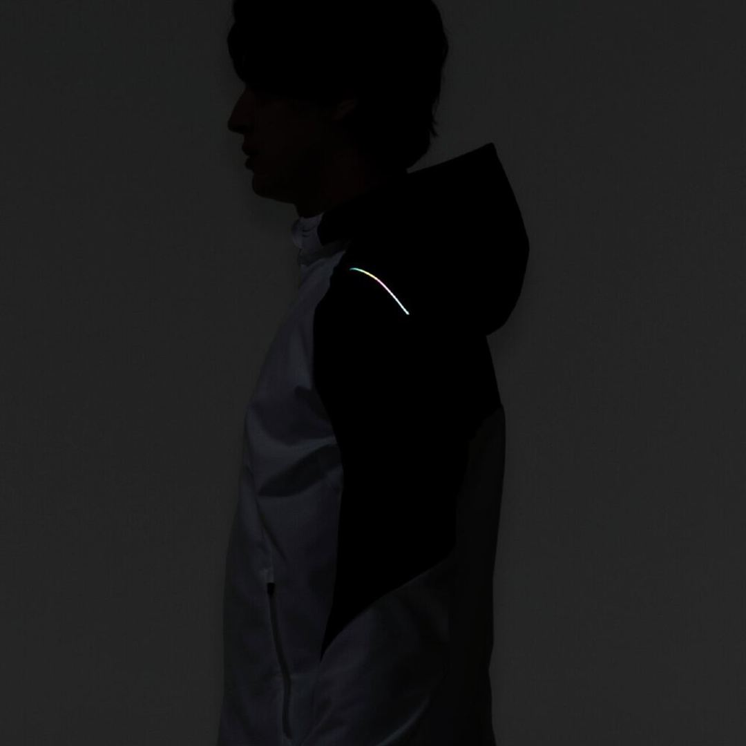 【ストレッチ／防風】テックシールドジャケット ホワイト 3XL