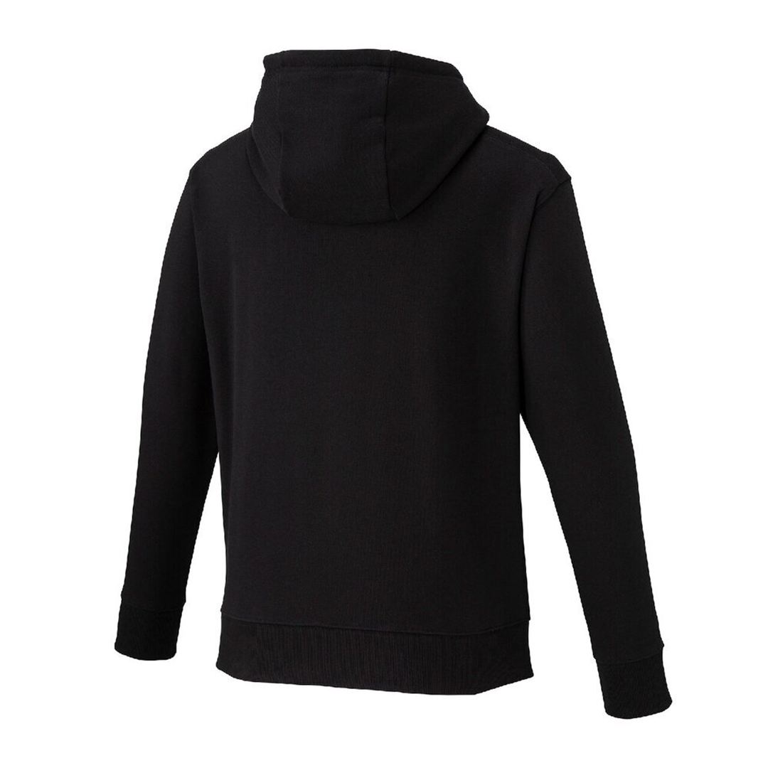 THE MZ SWEAT ワンポイントロゴスウェットフーディ ブラック XL
