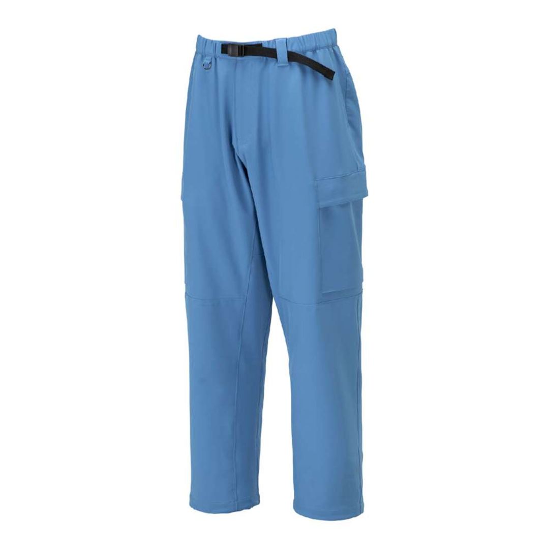 ルーズフィットロングパンツ パリジャンブルー XL