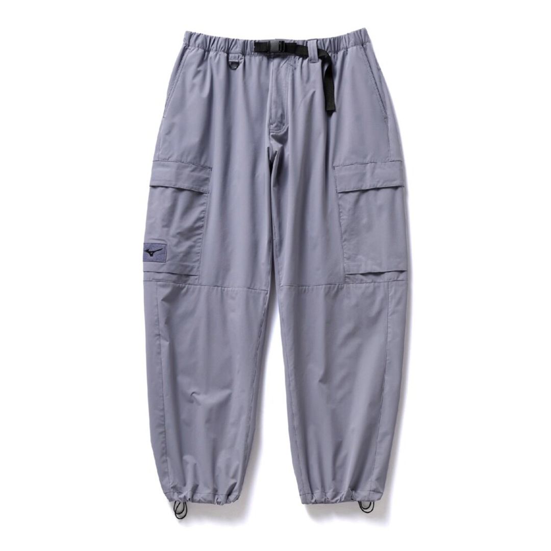 ルーズフィットストレッチロングパンツ グラナイトグレー XS