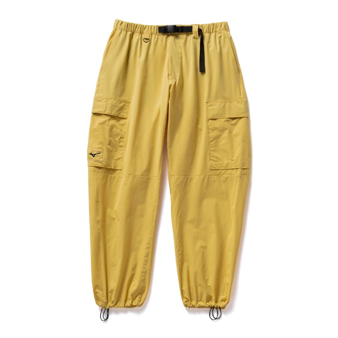 ルーズフィットストレッチロングパンツ ミステッドイエロー XS