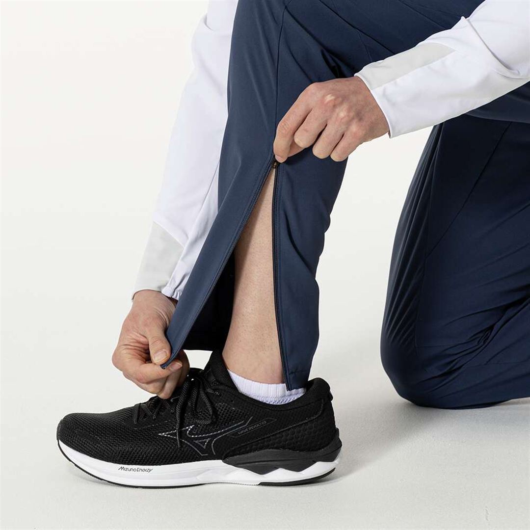 ストレッチクロスパンツ ページエントブルー XS