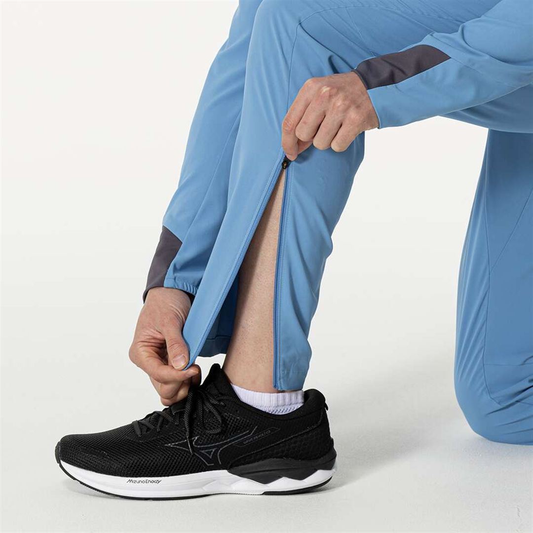 ストレッチクロスパンツ パリジャンブルー 2XL