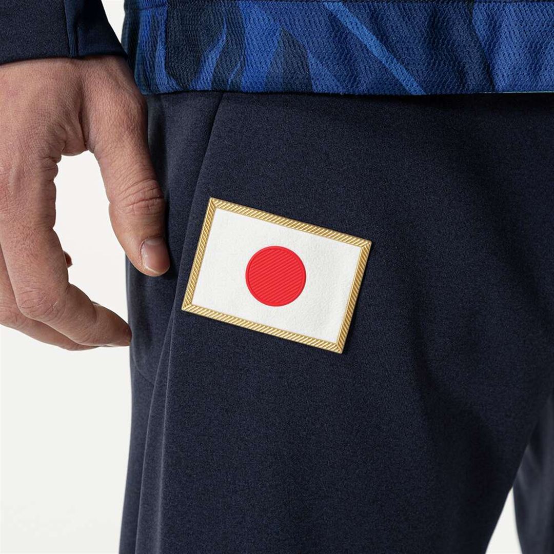 オーセンティックウォームアップパンツ ネイビーブルー XS
