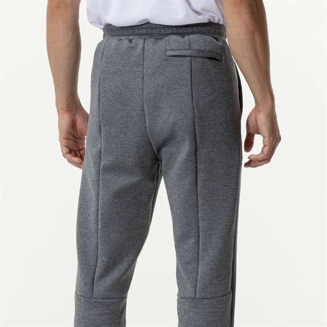 ストレッチスウェットスリムパンツ グレー杢 XS