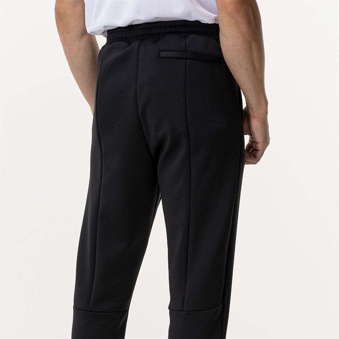 ストレッチスウェットスリムパンツ ブラック XS