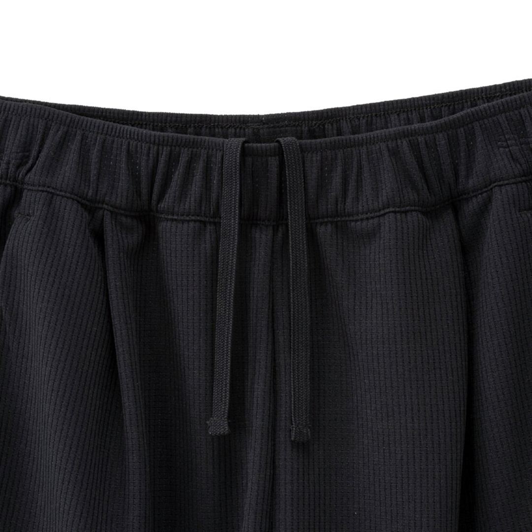 【汗処理／通気】ドライエアロフローショートパンツ ブラック×ランタナコーラル S