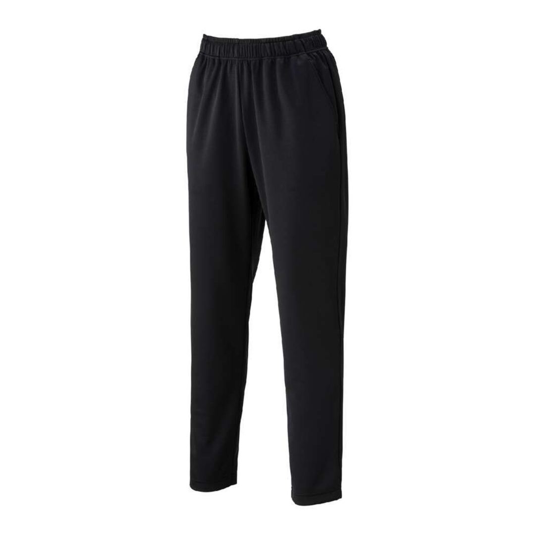 ナビドライ ニットロングパンツ ブラック×マゼンダ XL