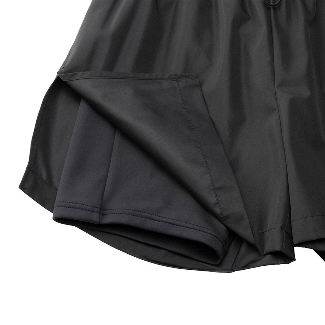 ハイブリッドショートパンツ ブラック XL