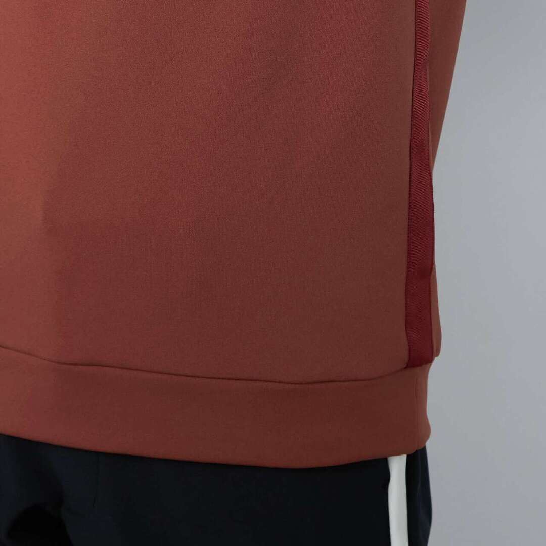 【吸湿発熱】ブレスサーモロングスリーブハイネックシャツ ブリックレッド XL