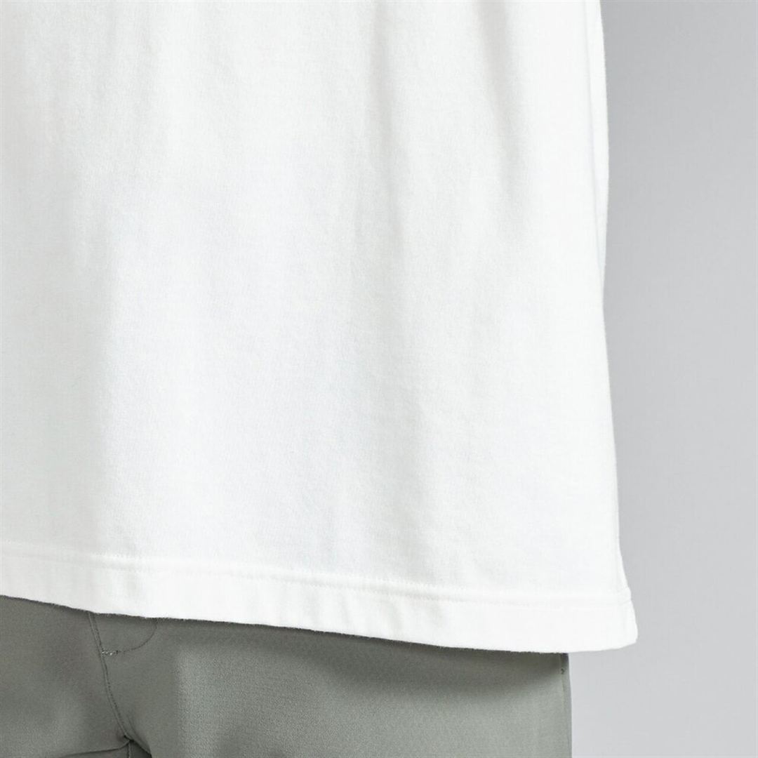 【ミズノ直営限定】モノグラムM5分袖Tシャツ ホワイト S