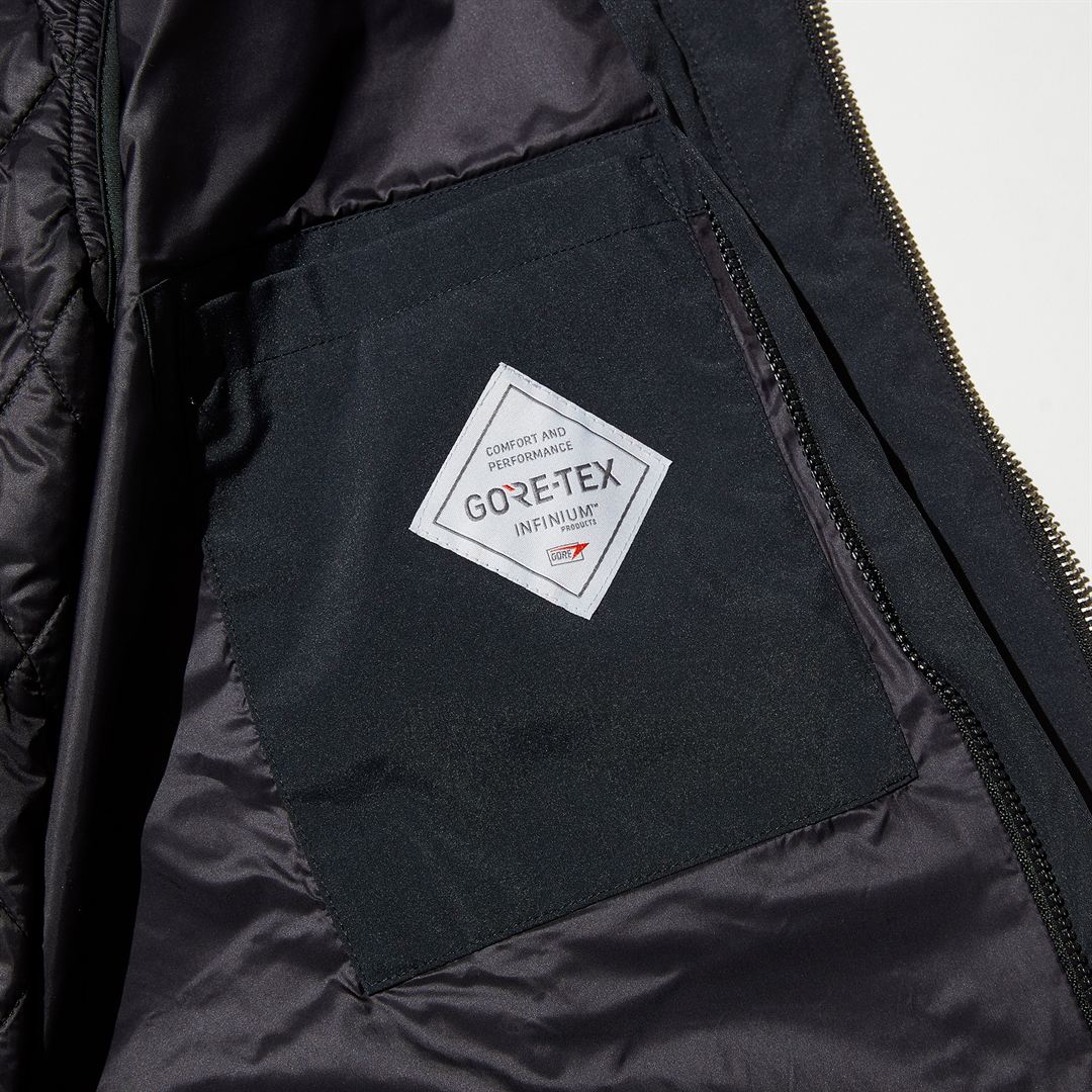 【吸湿発熱】Utile Mac／A.P.C.コラボコート ブラック XS
