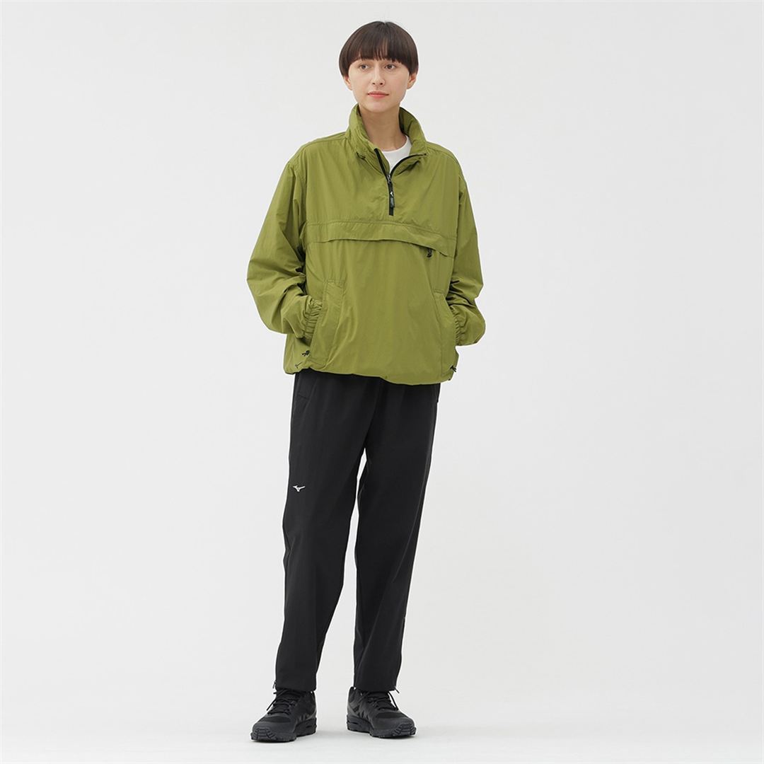 【MARGARET HOWELL】ウォーターリパレントストレッチパンツ ブラック M