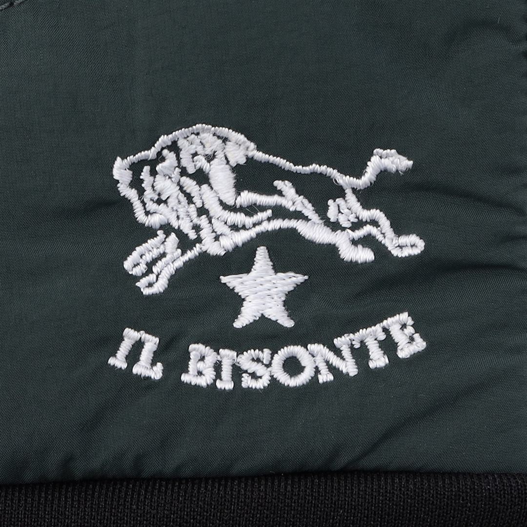 【IL BISONTE／吸湿発熱】WINDSTOPPER プロダクト 3フィンガーパデットミトン フォレストグリーン S-M
