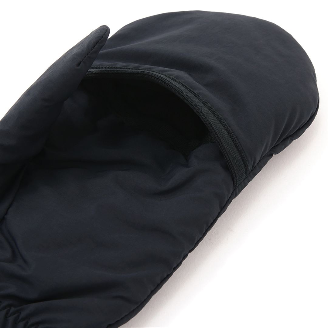 【MARGARET HOWELL／吸湿発熱】WINDSTOPPER ブレスサーモグラブ ブラック S-M
