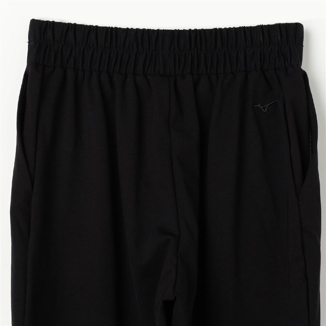 UVカットポンチテーパードパンツ ブラック S
