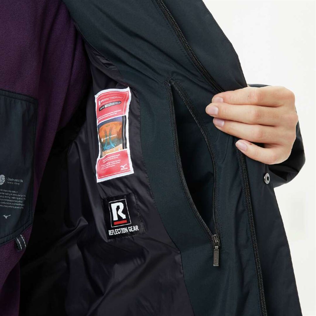 【吸湿発熱】WINDSTOPPER イエローナイフダウンジャケット ブラック M
