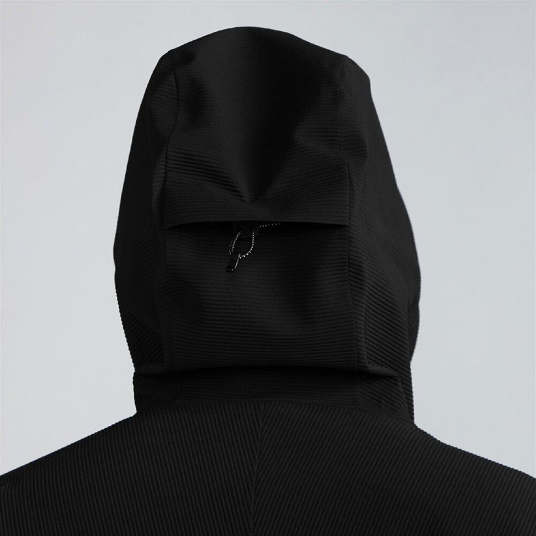 【耐水素材】BERGTECH サーマルメッシュジャケット ブラック 2XL