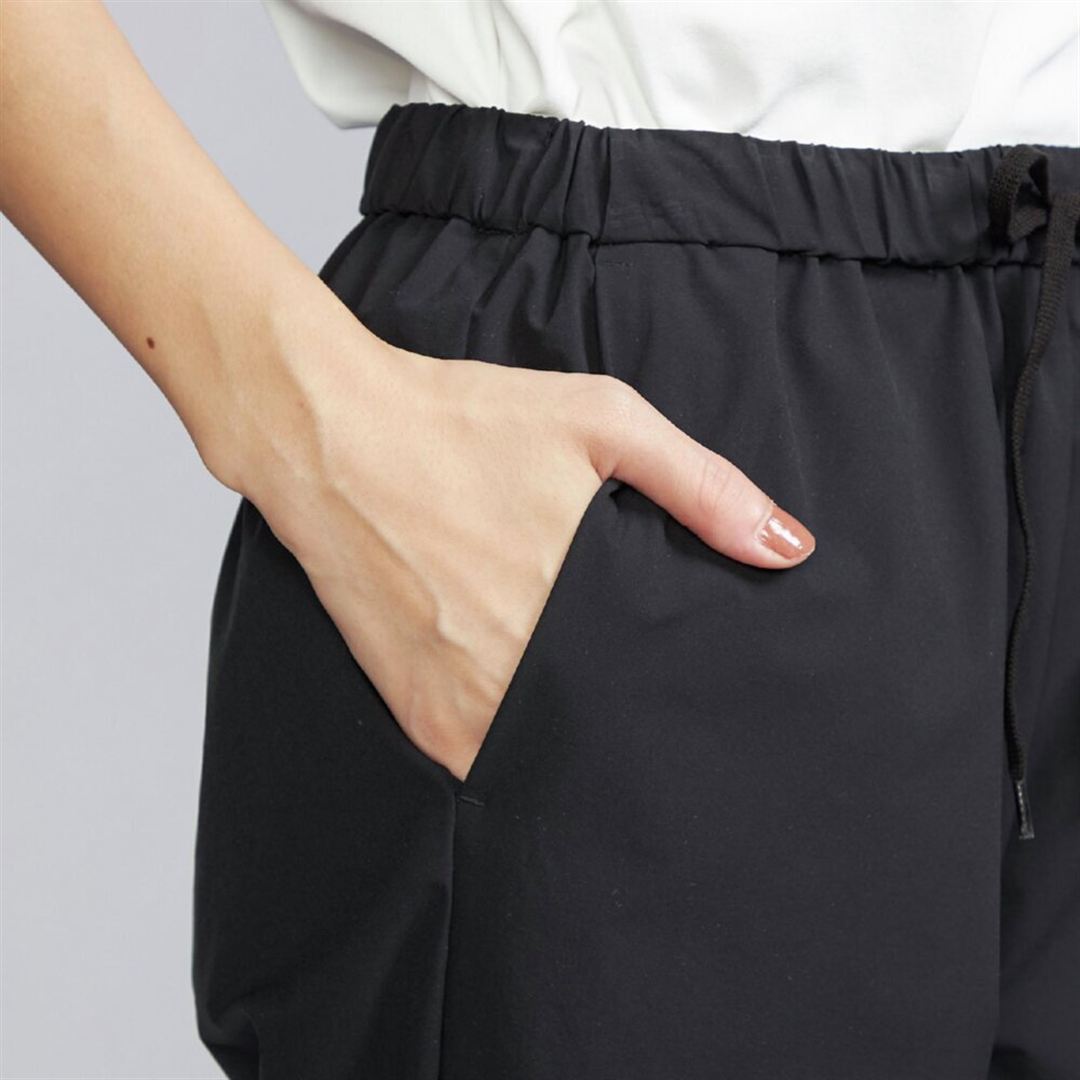 ウォーターリパレント ストレッチパンツ ブラック S